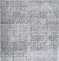 Machine Washable Traditional Gunmetal Gray Rug, wshtr3648