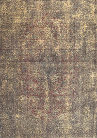 Machine Washable Traditional Brown Rug, wshtr3649