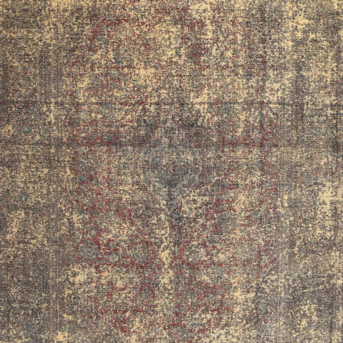 Machine Washable Traditional Brown Rug, wshtr3649
