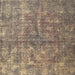 Square Traditional Brown Persian Rug, tr3649