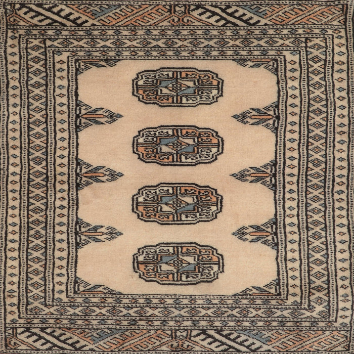 Square Traditional Coffee Brown Southwestern Rug, tr364