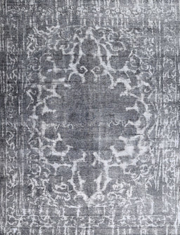 Machine Washable Traditional Mist Blue Rug, wshtr3651