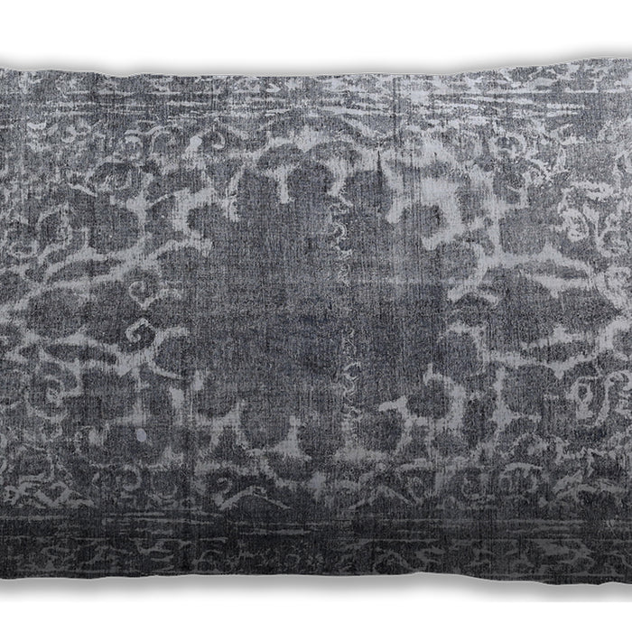 Traditional Classic Rectangular Mist Blue Lumbar Throw Pillow, 13 inch by 19 inch, lbtr3651