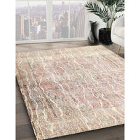 Traditional Wheat Beige Persian Rug, tr3654