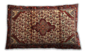 Traditional Classic Rectangular Brown Sand Brown Lumbar Throw Pillow, 13 inch by 19 inch, lbtr3656