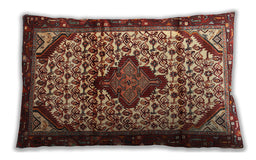 Traditional Classic Rectangular Brown Sand Brown Lumbar Throw Pillow, 13 inch by 19 inch, lbtr3656