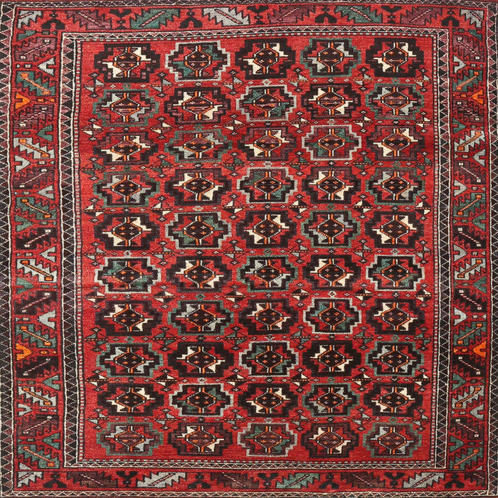 Square Traditional Brown Persian Rug, tr3657