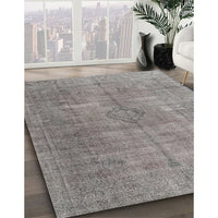 Traditional Dark Gray Persian Rug, tr3658