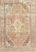 Machine Washable Traditional Brown Rug, wshtr3659