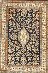 Machine Washable Traditional Brown Rug, wshtr365