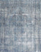 Machine Washable Traditional Slate Gray Rug, wshtr3660