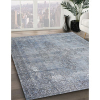 Traditional Blue Gray Persian Rug, tr3661