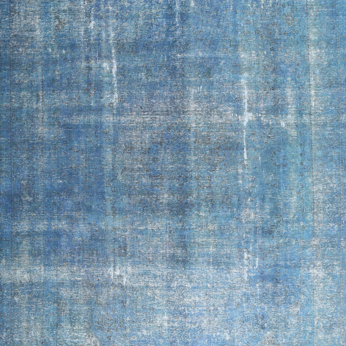 Traditional Denim Blue Persian Rug, tr3666