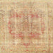 Square Traditional Orange Persian Rug, tr3667