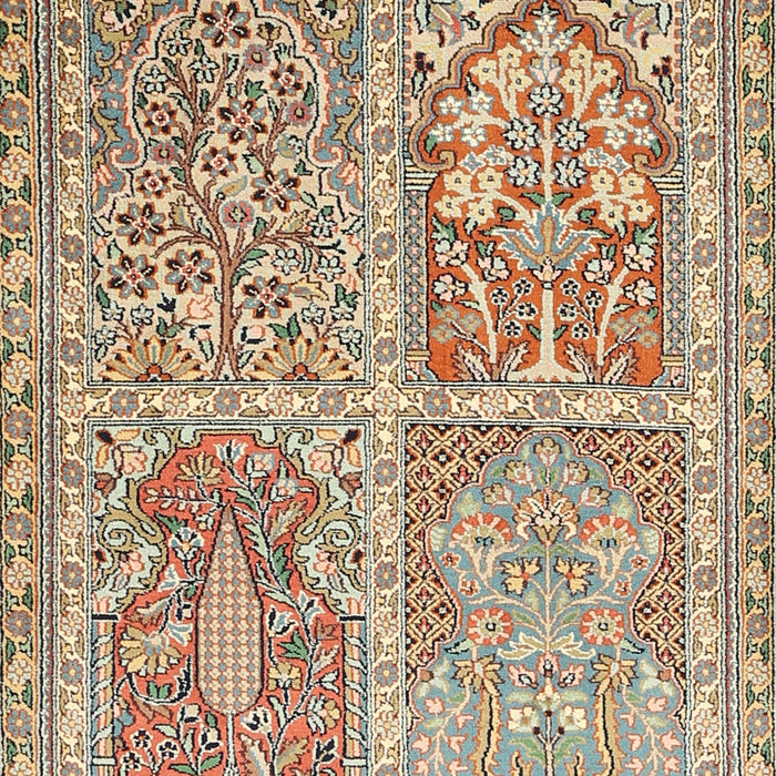 Traditional Sienna Brown Persian Rug, tr366