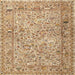 Round Machine Washable Traditional Light Brown Rug, wshtr3670