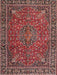 Traditional Saffron Red Persian Rug, tr3671