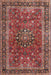 Traditional Orange Salmon Pink Persian Rug, tr3672