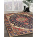 Machine Washable Traditional Camel Brown Rug in a Family Room, wshtr3678