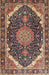 Traditional Camel Brown Medallion Rug, tr3678