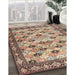 Traditional Reddish Brown Persian Rug in Family Room, tr3680