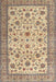 Machine Washable Traditional Sienna Brown Rug, wshtr3682