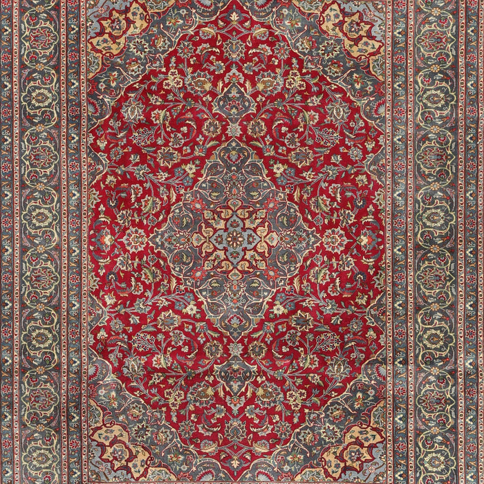 Traditional Brown Red Persian Rug, tr3684