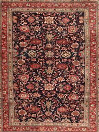 Machine Washable Traditional Orange Brown Rug, wshtr3687