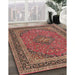 Machine Washable Traditional Light Copper Gold Rug in a Family Room, wshtr3688