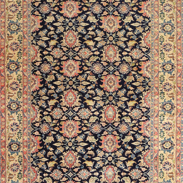 Machine Washable Traditional Sepia Brown Rug, wshtr3690