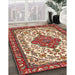Traditional Red Persian Rug in Family Room, tr3693