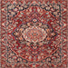 Square Traditional Red Persian Rug, tr3695