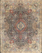 Machine Washable Traditional Sepia Brown Rug, wshtr3696