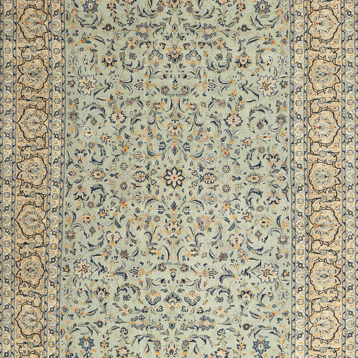 Machine Washable Traditional Khaki Green Rug, wshtr3697