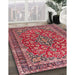 Machine Washable Traditional Light Copper Gold Rug in a Family Room, wshtr3698