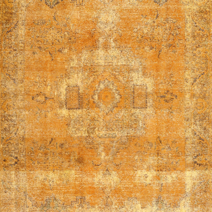 Traditional Orange Persian Rug, tr3700