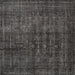 Square Traditional Cloudy Gray Persian Rug, tr3701