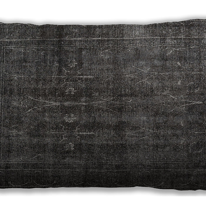 Traditional Classic Rectangular Cloudy Gray Lumbar Throw Pillow, 13 inch by 19 inch, lbtr3701