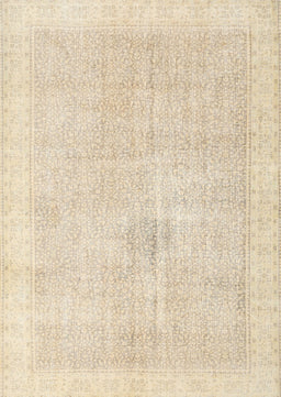 Machine Washable Traditional Brown Rug, wshtr3712