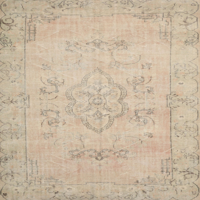 Square Traditional Brown Persian Rug, tr3713