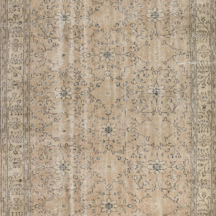 Traditional Dark Almond Brown Persian Rug, tr3717