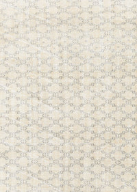 Machine Washable Traditional Champagne Beige Rug, wshtr3719