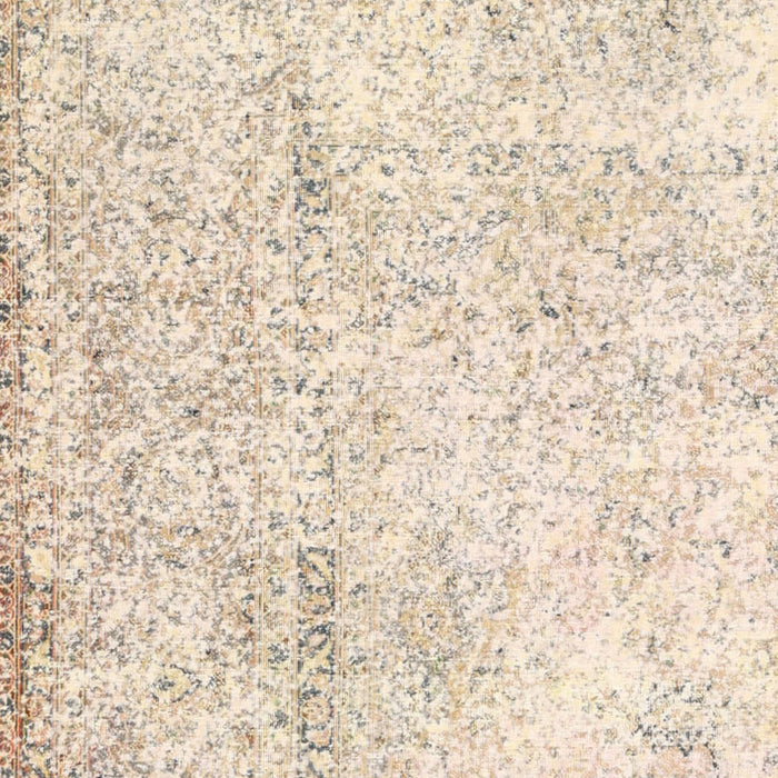 Traditional Navajo White Gold Persian Rug, tr3721