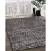 Machine Washable Traditional Gray Brown Rug in a Family Room, wshtr3724