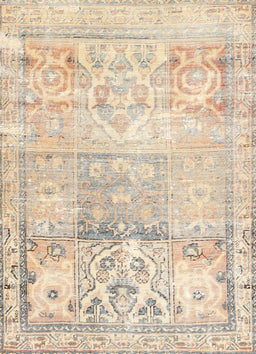 Machine Washable Traditional Gold Rug, wshtr3725