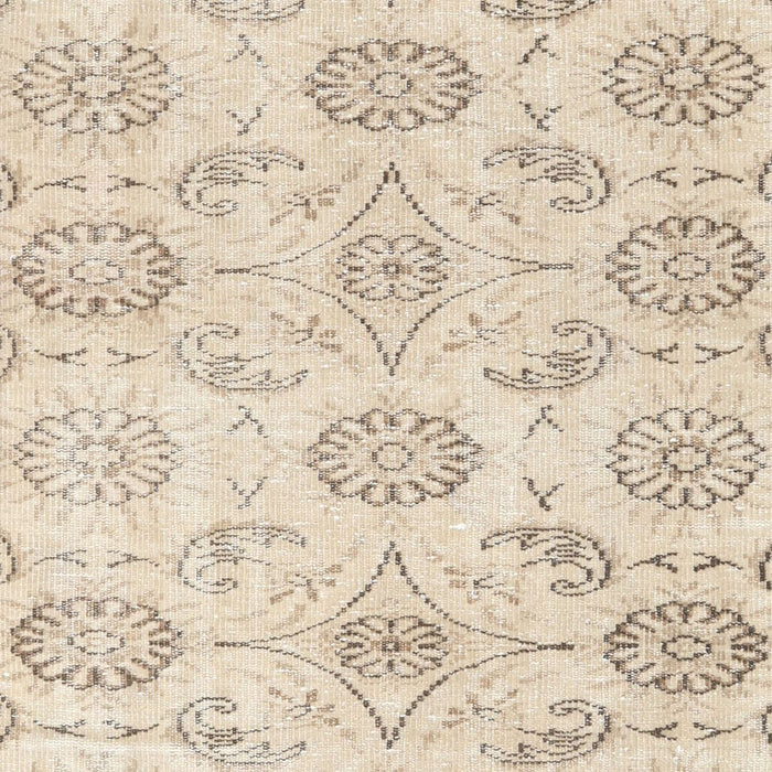 Machine Washable Traditional Light French Beige Brown Rug, wshtr3728