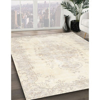 Traditional Blanched Almond Beige Persian Rug, tr3729