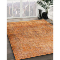 Traditional Orange Persian Rug, tr3731