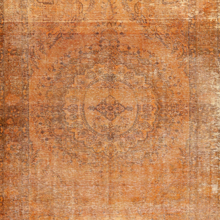 Traditional Orange Persian Rug, tr3731