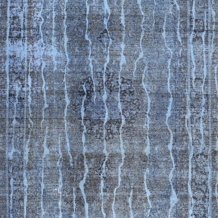 Traditional Purple Navy Blue Persian Rug, tr3732